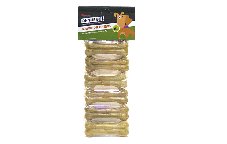 ON THE GO  natural pressed bone 3-3.5” 15-20g 6 PCS