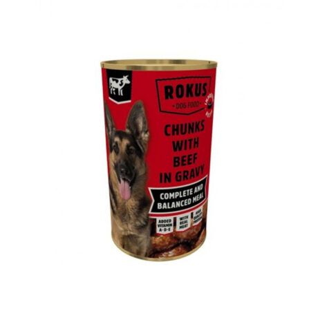 Rokus Κονσέρβα για Σκύλους με Βοδινό 415gr