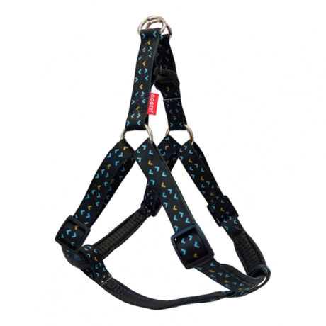 Pet Interest Motivo Σαμαράκι Nero Large 2.5x54-72cm