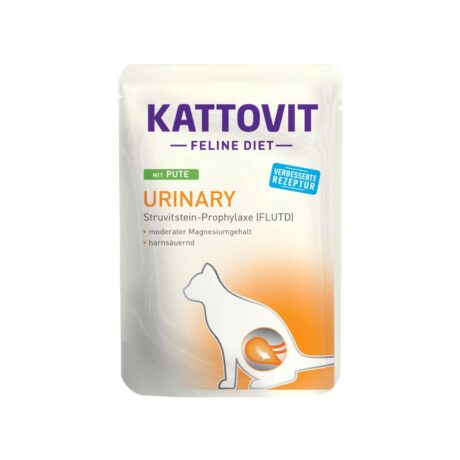 Kattovit Urinary Turkey Υγρή Τροφή Γάτας με Γαλοπούλα 85gr