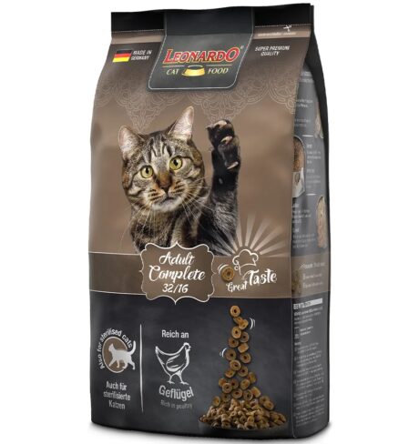 Leonardo Adult Complete 32/16 Ξηρά Τροφή Γάτας με Πουλερικά 1.8kg