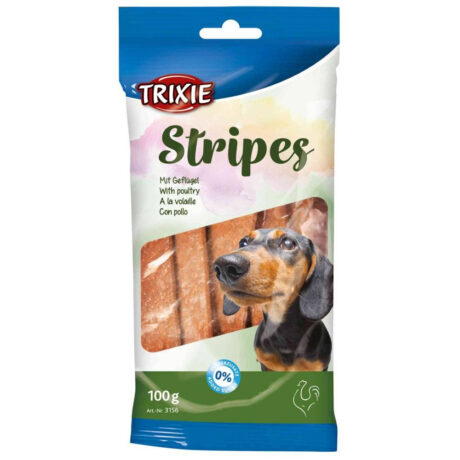 Trixie Stripes Λιχουδιές Σκύλου με Πουλερικά 10τμχ 100gr