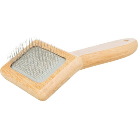Trixie Βούρτσα Μαλακή Bamboo/Μεταλλική 12x15cm