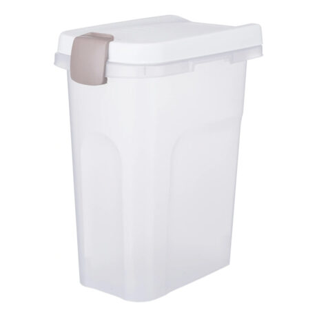 Trixie Κάδος Τροφής Διάφανο/Λευκό 1.5lt 22x41x33cm
