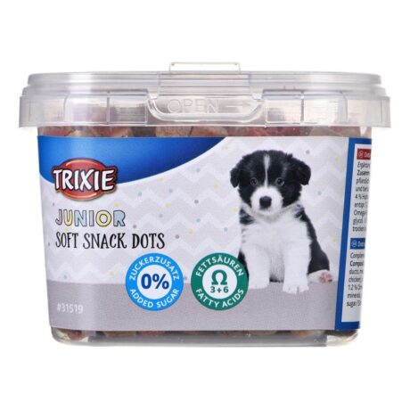 Trixie Junior Snack Dots Μαλακές Λιχουδιές για Κουτάβια με Omega-3 140gr
