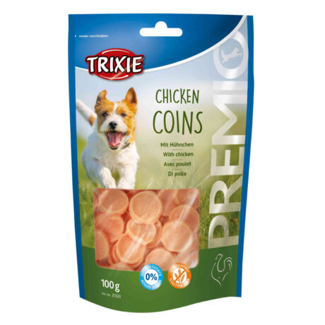 Trixie Premio Chicken Coins Λιχουδιές Κοτόπουλου 100gr