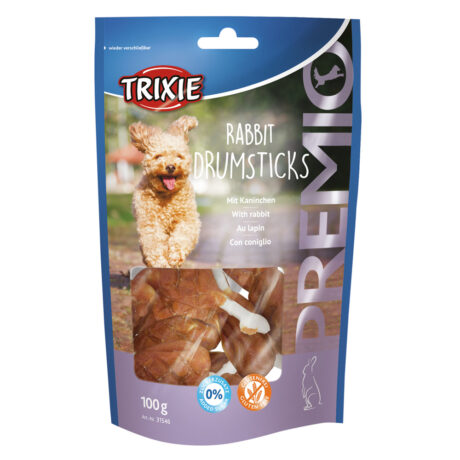 Trixie Premio Rabbit Drumsticks Λιχουδιές Σκύλου με Κουνέλι 8τμχ 100gr