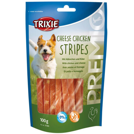 Trixie Premio Cheese Chicken Stripes Λιχουδιές Σκύλου με Κοτόπουλο & Τυρί 100gr