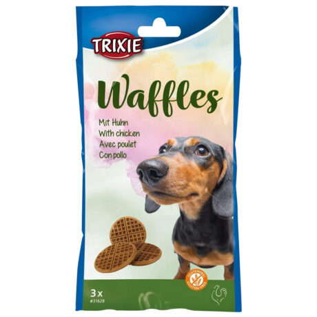 Trixie Βάφλες Λιχουδιές Σκύλου με Κοτόπουλο 3τμχ 7cm/100gr