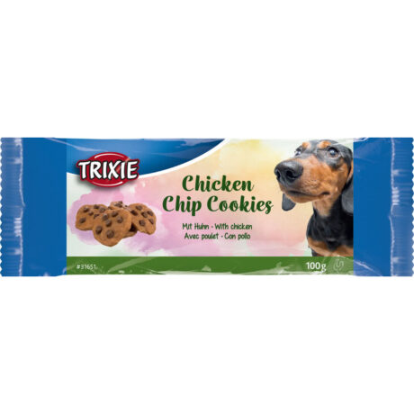 Trixie Chicken Chip Cookies Λιχουδιά Σκύλου με Κοτόπουλο 100gr