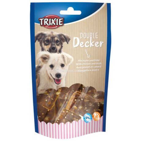 Trixie Double Decker Λιχουδιές Σκύλου με Κοτόπουλο & Πάπια 100gr