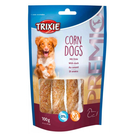 Trixie Premio Corn Dogs Sticks Λιχουδιές Σκύλου με Πάπια 4τμχ 100gr