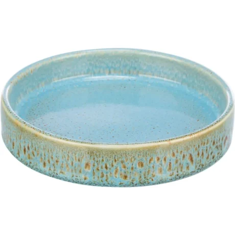 Trixie Κεραμικό Πιάτο Μπλε Ρηχό 250ml/15cm