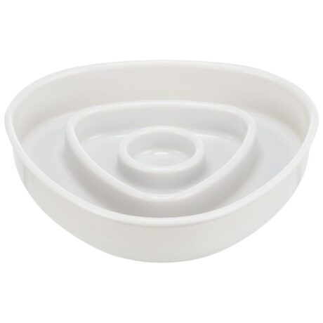 Trixie Πιάτο Αργού Ταΐσματος Πλαστικό/TPR 350ml/15x15cm