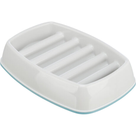Trixie Πιάτο Αργού Ταΐσματος Πλαστικό/TPR 250ml/21x14cm