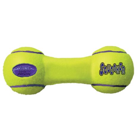 Kong Squeakair Bone Dumbell Παιχνίδι Σκύλου Κίτρινο Medium