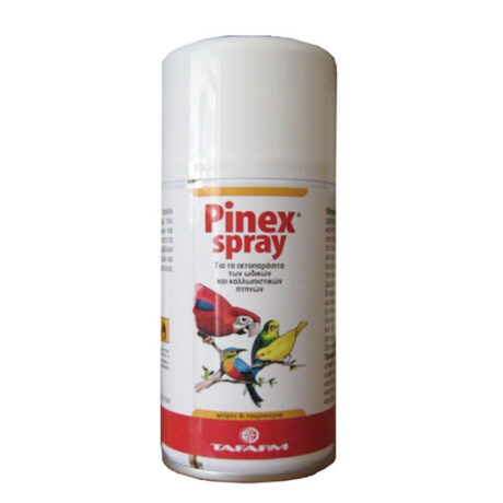 Tafarm Pinex Spray Αντιπαρασιτικό Σπρέι Οδικών Πτηνών 150ml