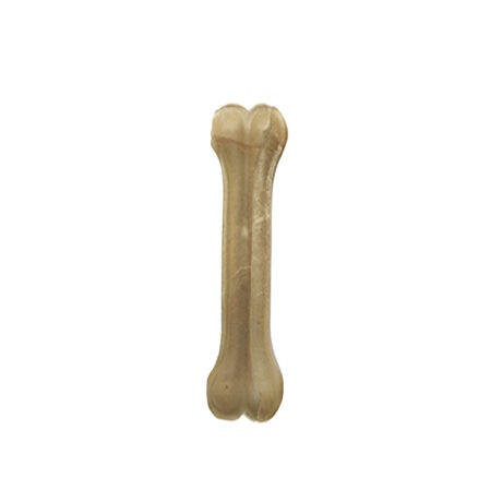 On the Go Natural Pressed Bone Μασώμενο Κόκκαλο από Φυσικό Δέρμα Medium 17cm - 19cm 120-130gr