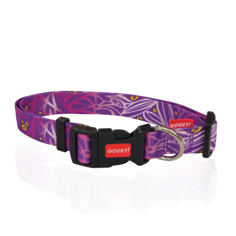 Pet Interest Motivo Περιλαίμιο Σκύλου Rosalina Φούξια Medium 2x32-50cm