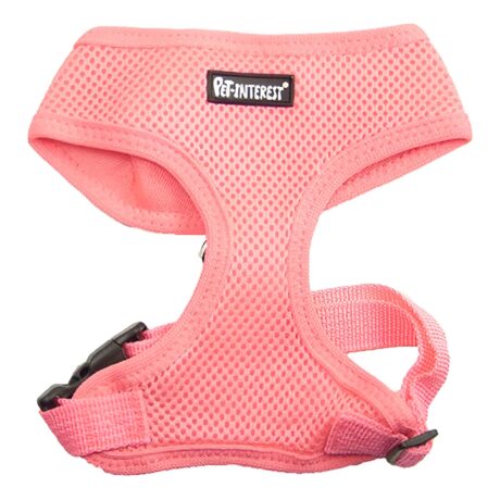 Pet Interest Σαμαράκι Σκύλου Mesh Harness Small Ροζ 30-40cm/13cm