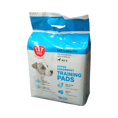 Taf Pets Dry 'n' Healthy Επιδαπέδια Πάνα Σκύλου 60x90cm 15τμχ