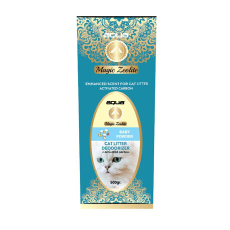 Aqua Pet Magic Zeolite Baby Powder Αρωματικό Τουαλέτας Γάτας 500gr