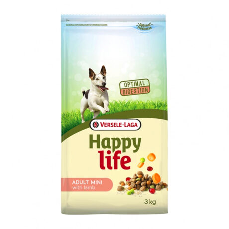 Happy Life Adult Mini Lamb Ξηρά Τροφή Σκύλου 3kg