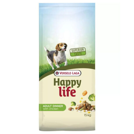 Happy Life Adult Chicken Dinner Ξηρά Τροφή Σκύλου 15kg