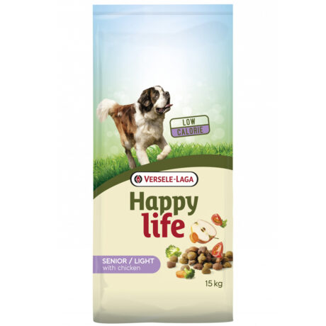Happy Life Light Senior Chicken Ξηρά Τροφή Σκύλου 15kg