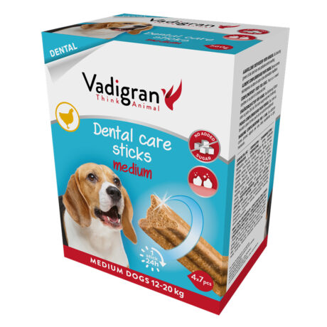 Vadigran Dental Care Sticks Medium 12cm 560gr