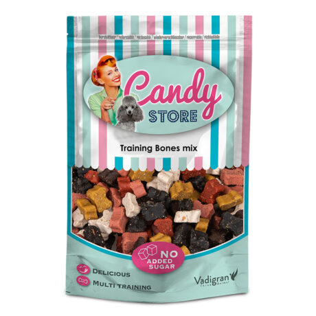 Vadigran Candy Training Bones Mix Μαλακές Εκπαιδευτικές Λιχουδιές για Σκύλους 180gr