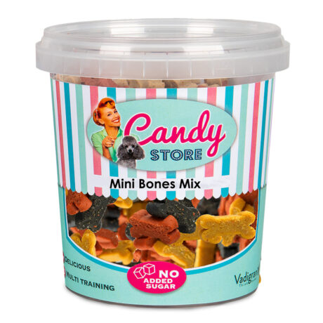 Vadigran Candy Mini Bones Mix Μαλακές Λιχουδιές για Σκύλους 500gr