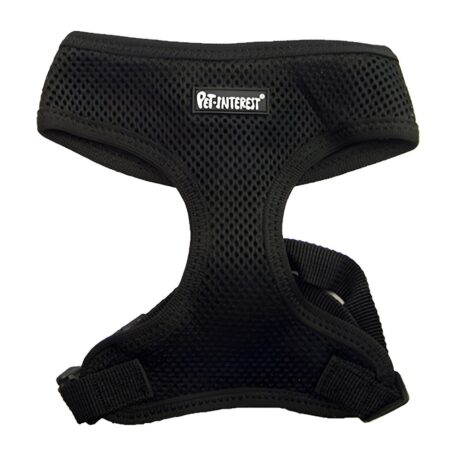 Pet Interest Σαμαράκι Σκύλου Mesh Harness Small Μαύρο 30-40cm/13cm