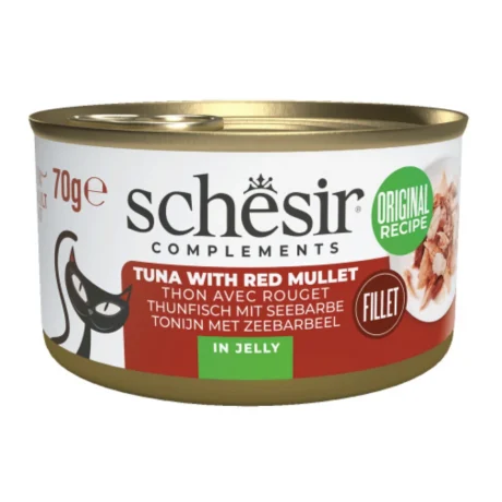 Schesir Cat Jelly Τόνος με Μπαρμπούνι 70gr