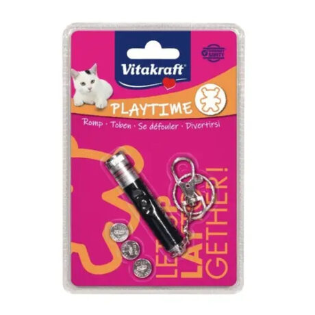 Vitakraft Playtime Laser Pointer Cat Toy Παιχνίδι Γάτας Λέηζερ