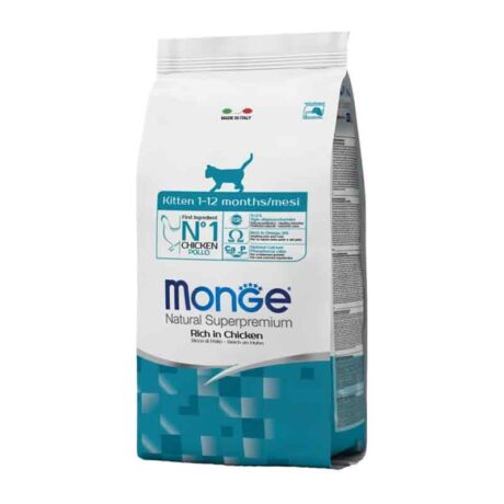 Monge Kitten Ξηρά Τροφή για Γατάκια Κοτόπουλο 1.5kg