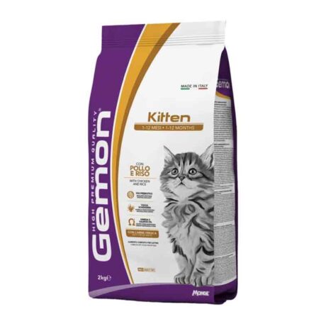 Gemon Ξηρά Τροφή για Γατάκια με Κοτόπουλο & Ρύζι 2kg