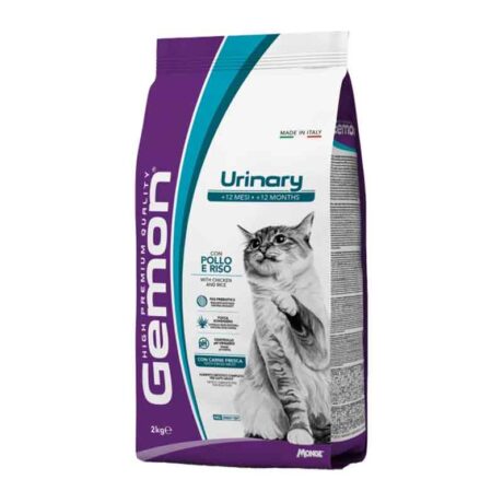 Gemon Urinary Ξηρά Τροφή Γάτας με Κοτόπουλο και Ρύζι 2kg