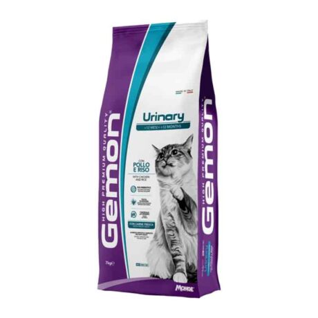 Gemon Urinary Ξηρά Τροφή Γάτας με Κοτόπουλο και Ρύζι 7kg