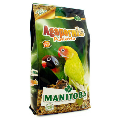 Manitoba Agapornis Parakeets Love Birds 1kg