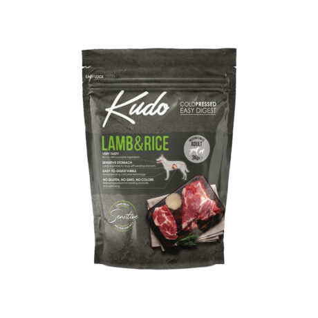 Kudo Lamb & Rice Mini Adult Ξηρά Τροφή Σκύλου με Αρνί & Ρύζι 3kg