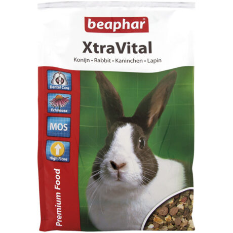 Beaphar X Vital Rabbit Τροφή Κουνελιών Μίνι 1kg