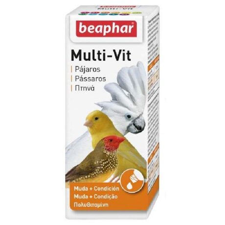 Beaphar Multi-vit Birds Πολυβιταμινούχο Διάλυμα για Πτηνά 20ml