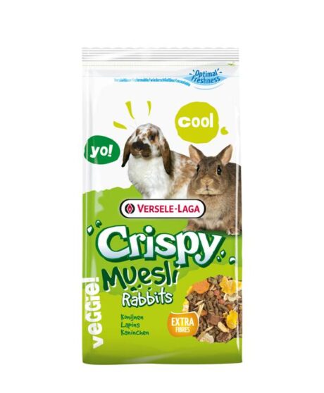 Versele Laga Crispy Muesli Rabbits Τροφή Κουνελιών Μίνι 20kg
