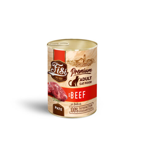 Fisi Cat Adult Βοδινό Πατέ 400gr