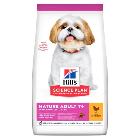 Hill's Science Plan Mature Adult Small & Mini Ξηρά Τροφή Σκύλου Κοτόπουλο 1.5kg