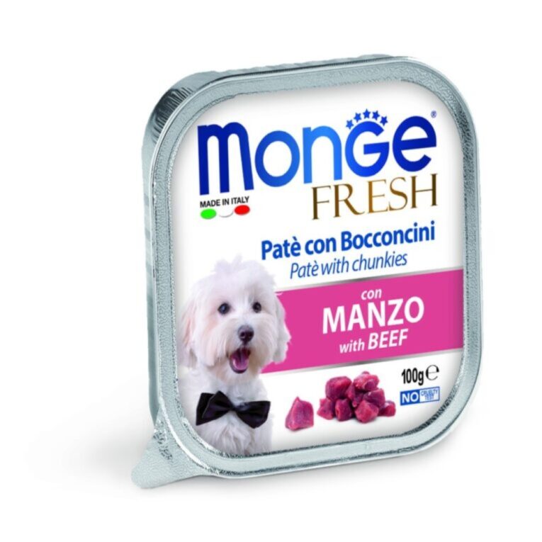 PETHELLAS_ΚΟΝΣΕΡΒΑ ΣΚΥΛΟΥ MONGE ADULT ΜΕ ΒΟΔΙΝΟ 100 GR