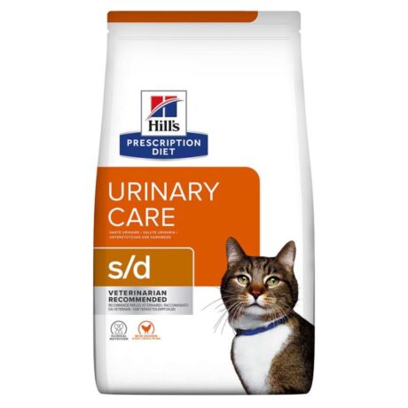 Hill's Prescription Diet Urinary Care s/d Ξηρά Τροφή για Ενήλικες Γάτες με Ευαίσθητο Ουροποιητικό με Κοτόπουλο 1.5kg