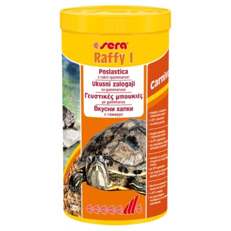 Sera Raffy I Gammarus Τροφή Χελώνας Γαρίδα 1000ml