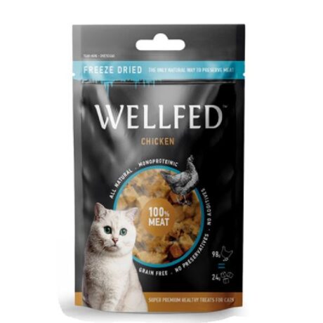 Wellfed Λιχουδιά Γάτας Κοτόπουλο 24gr